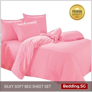 Bed Sheet Set Pink King