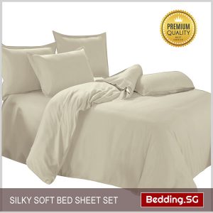 Beige Bedsheet Set