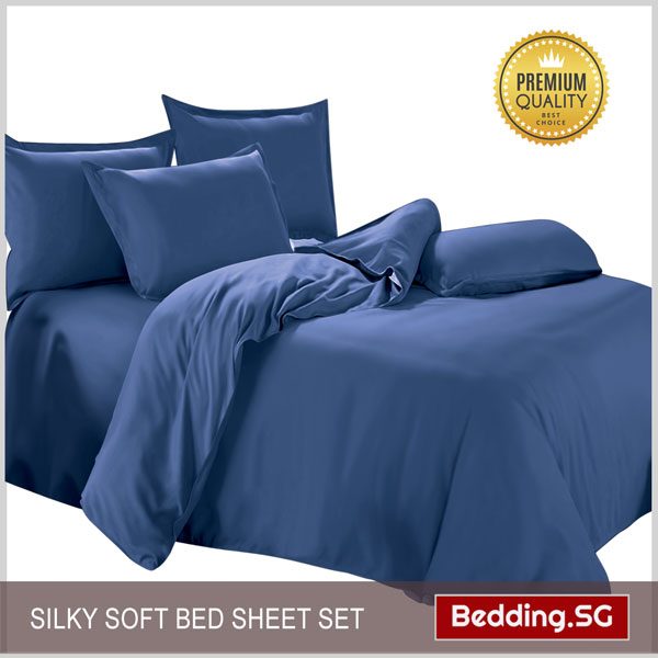 King Bedsheet Set Navy