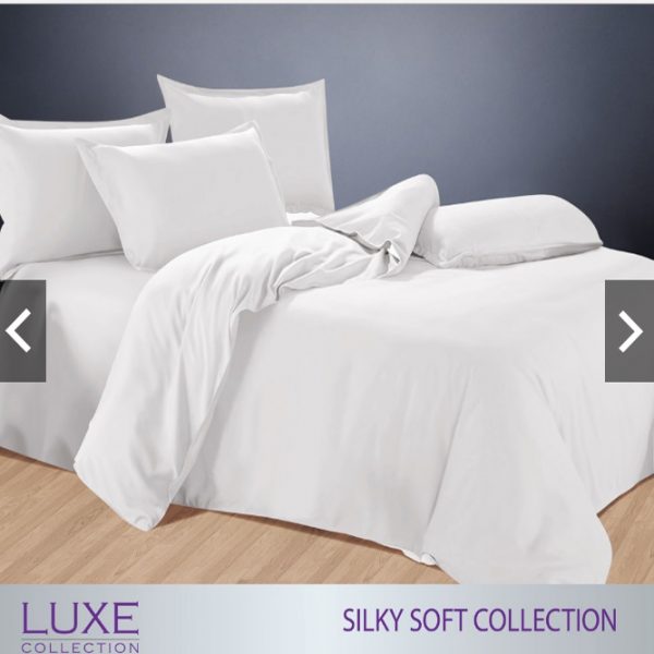 white bedsheet