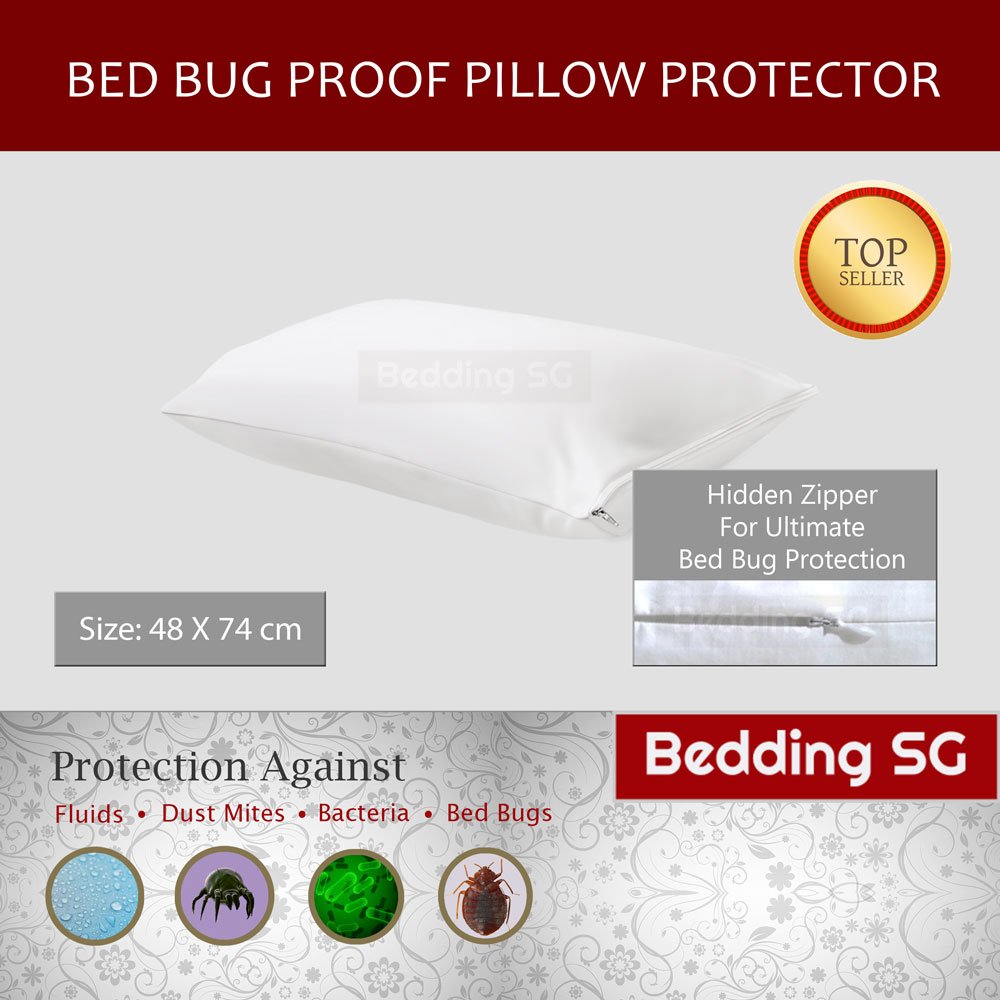 Bed Bug Pillow Protector • Bedding SG