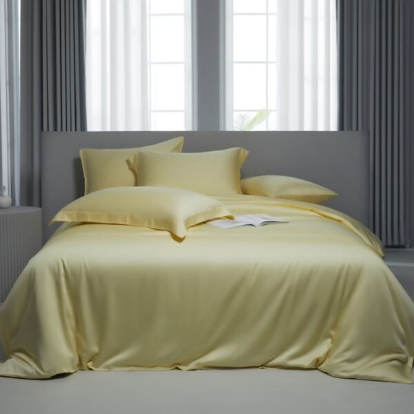 tencel-bed-sheets-light-yellow