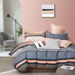 bed sheet set soft series strip