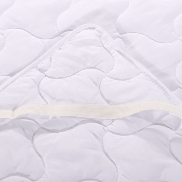 quilted 4 sided water mattress protector