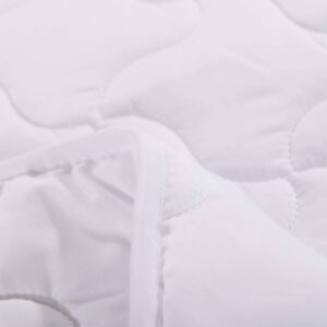 quilted 4 sided waterproof mattress protector